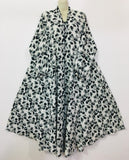 printed front open Abaya- Abaya Printed Abaya - Front open Abaya, Stylish Gown & Maxi Dress for Girls by Khazana Store