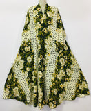 printed front open Abaya- Abaya Printed Abaya - Front open Abaya, Stylish Gown & Maxi Dress for Girls by Khazana Store